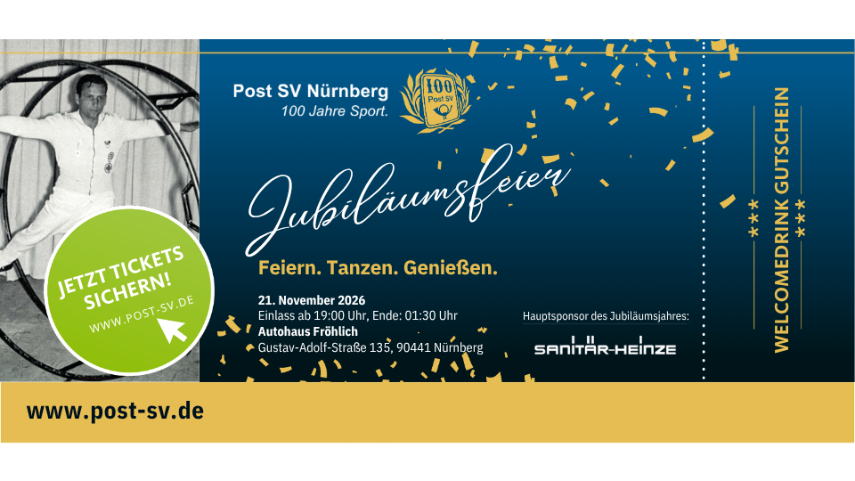 Ticket Jubiläumsfeier