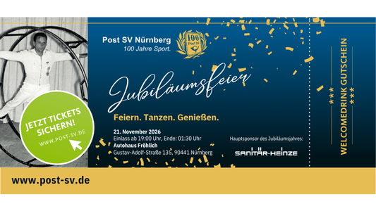Ticket Jubiläumsfeier